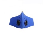 Neoprene face protection mask, for paintball, ski, motorcycling, hunting, model NA01, blue color